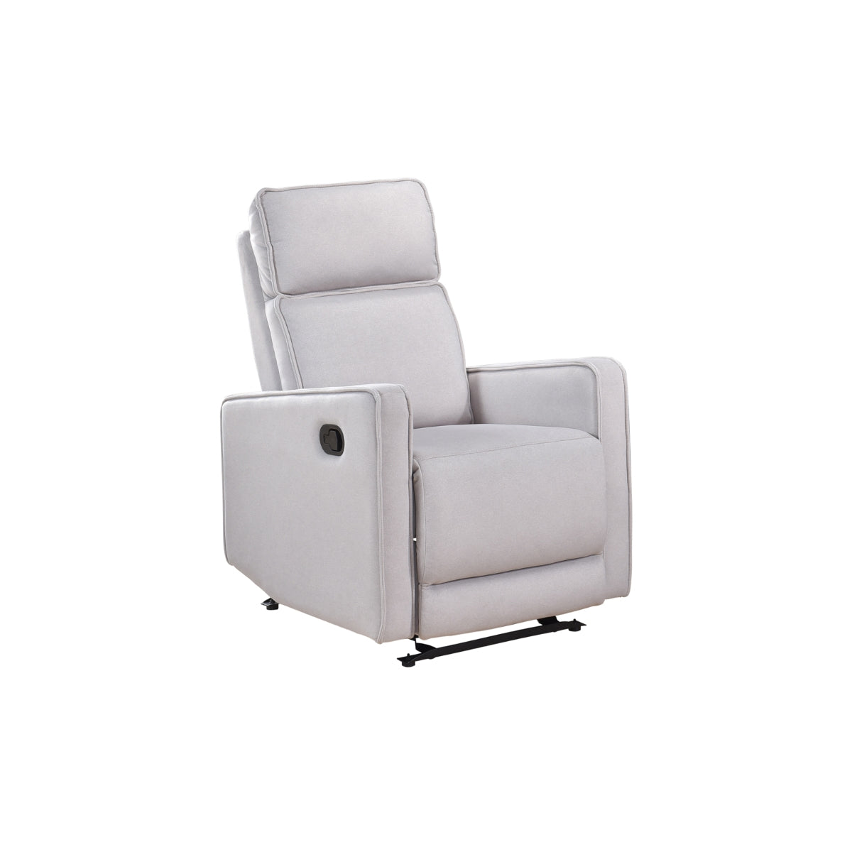 Chryse Manual Glider Recliner Chair Beige 99028