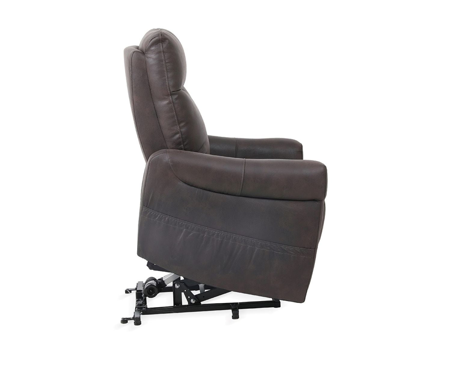 Cleo Dark Brown Remote Control Power Lift Chair 70876DBR