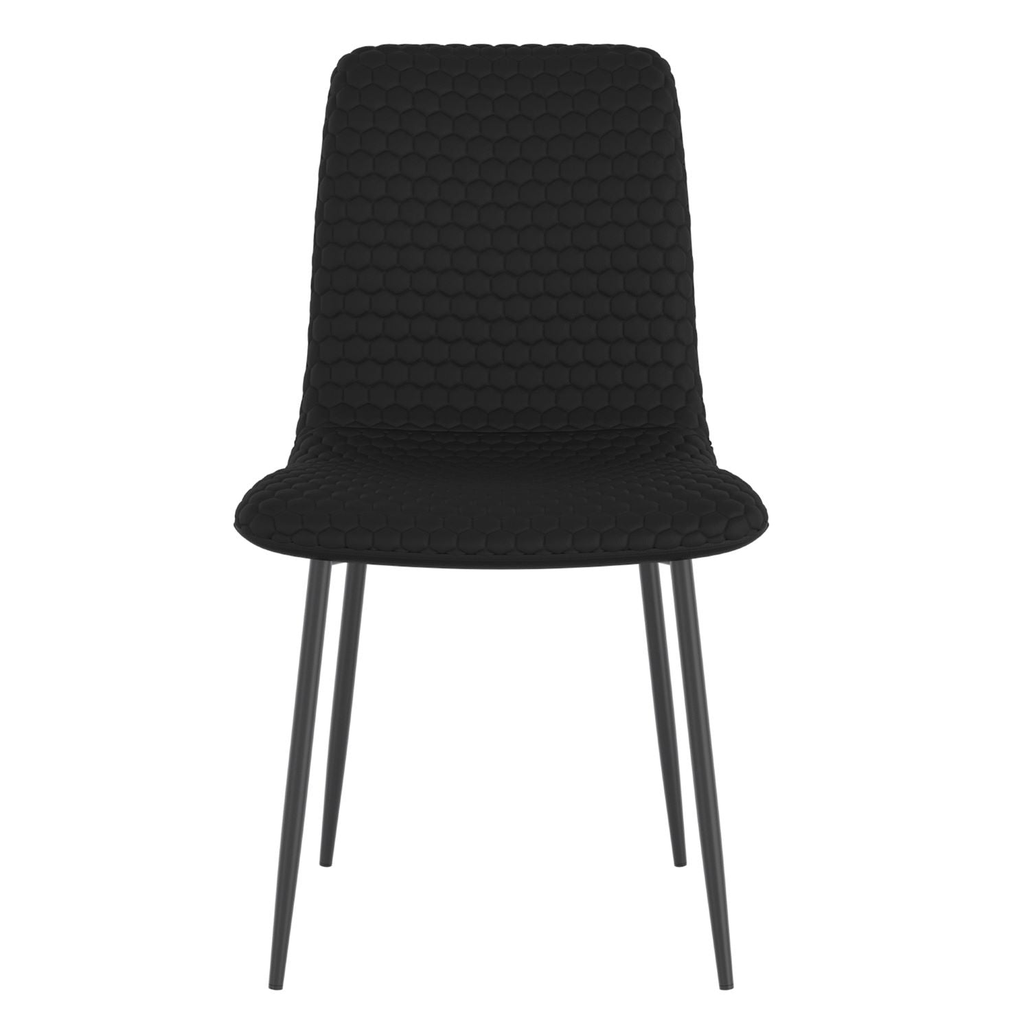 Conrad / Brixx 5pc Drop-leaf Design Dining Set in Black 207-863BLK_083BLK
