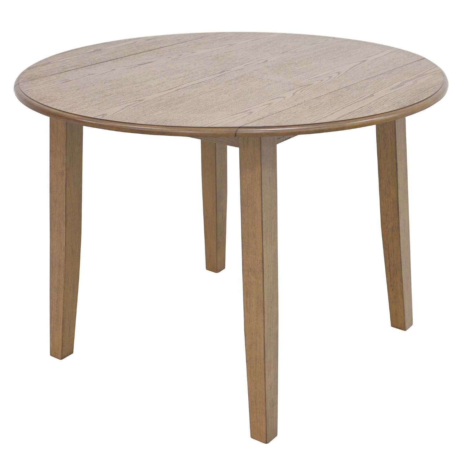 Conrad Round Wooden Dining Table in Walnut 201-863WAL