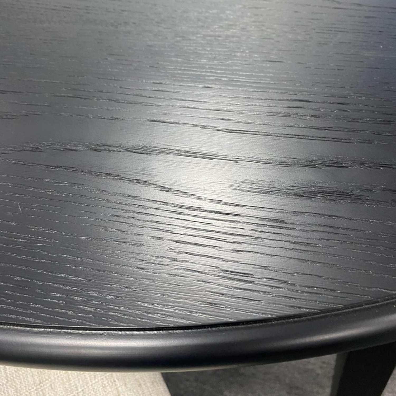 Conrad Wooden Drop-leaf Dining Set in Black 207-863BLK_5PC