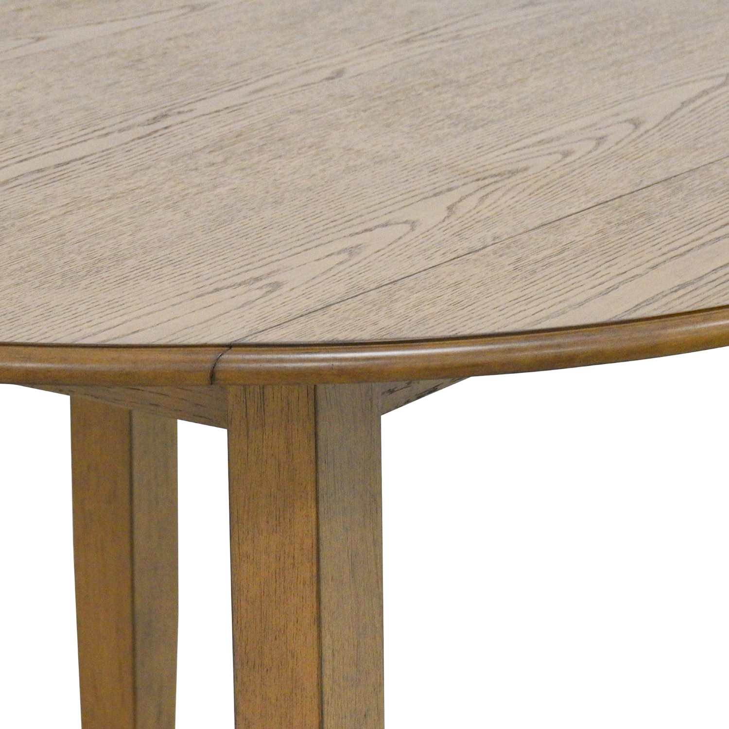 Conrad Wooden Drop-leaf Dining Set in Walnut 207-863WAL_5PC