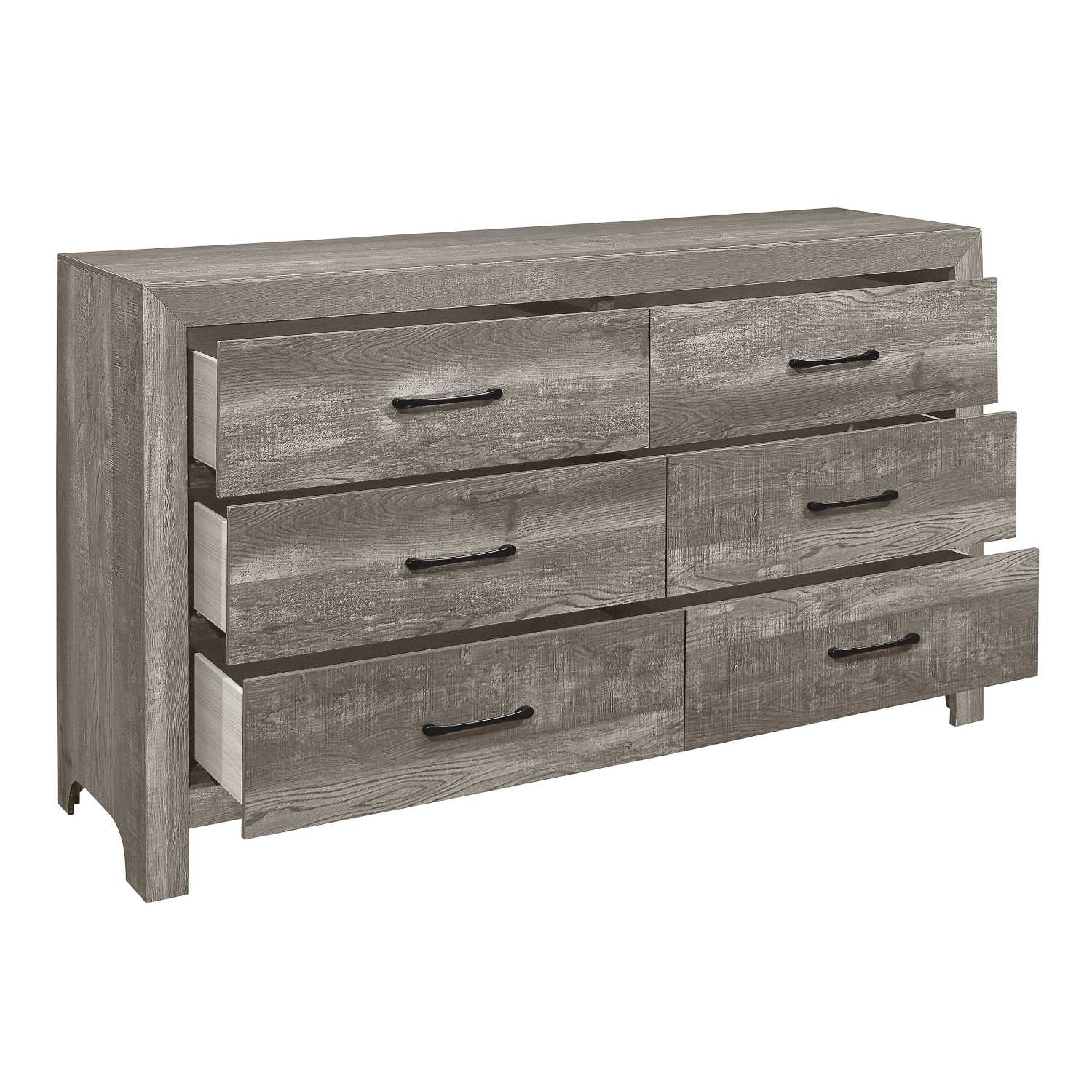 Corbin Dresser & Mirror Grey 1534NP