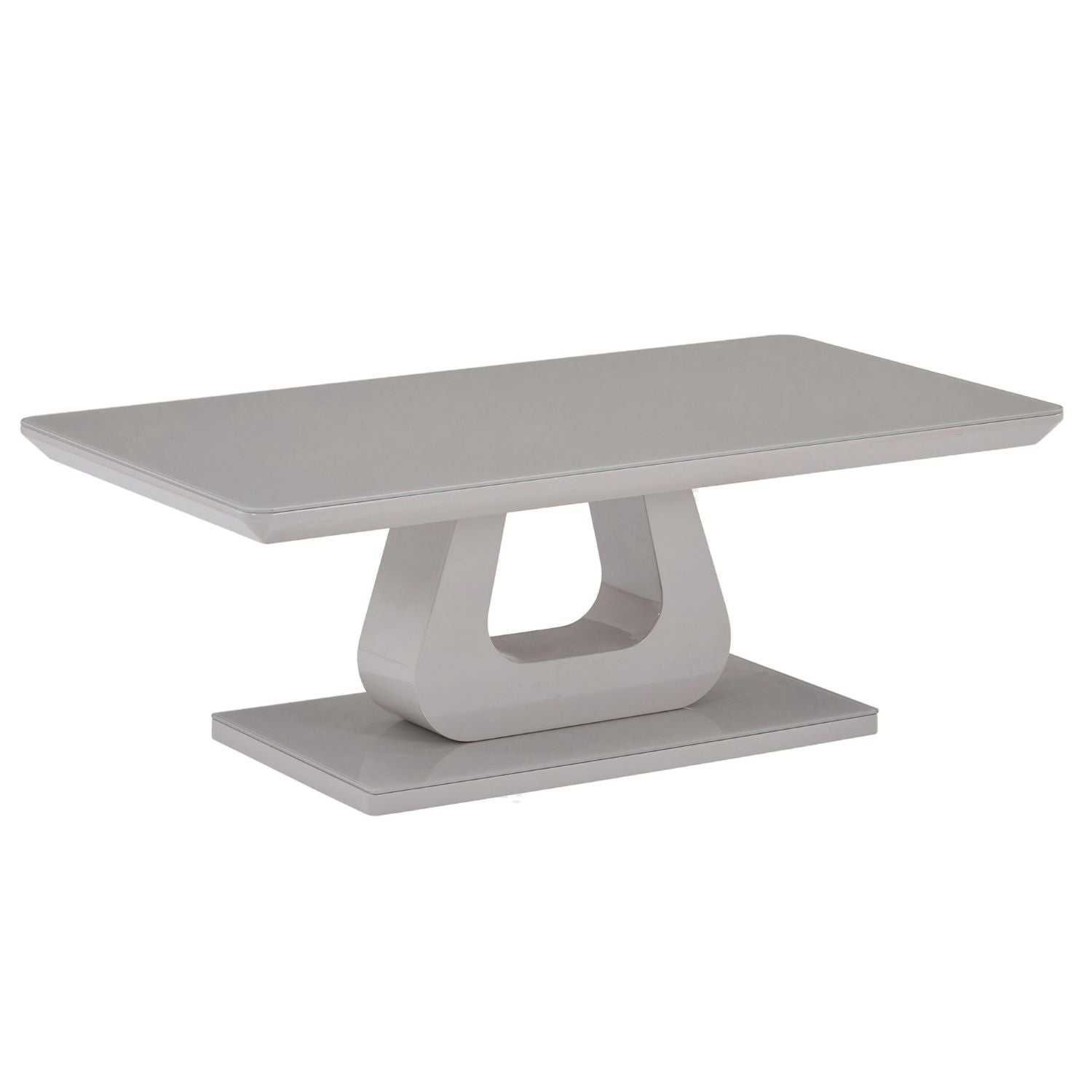 Corvus Rectangular Coffee Table In Warm Grey 301-159WGY