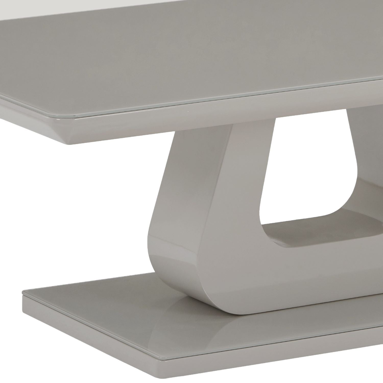 Corvus Rectangular Coffee Table In Warm Grey 301-159WGY