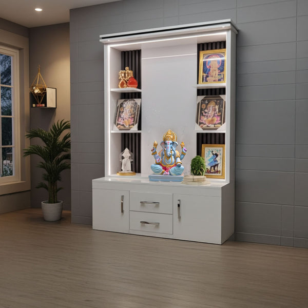 Durga Canadian Made High Gloss Pooja Mandir