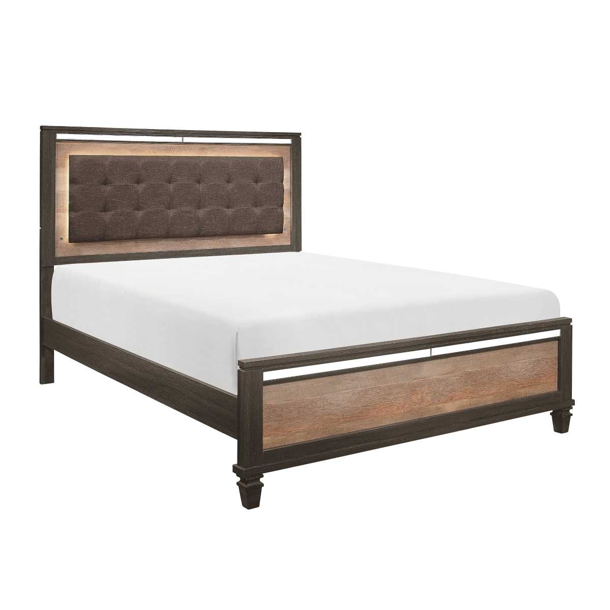 Danridge Wooden Bed Brown 1518