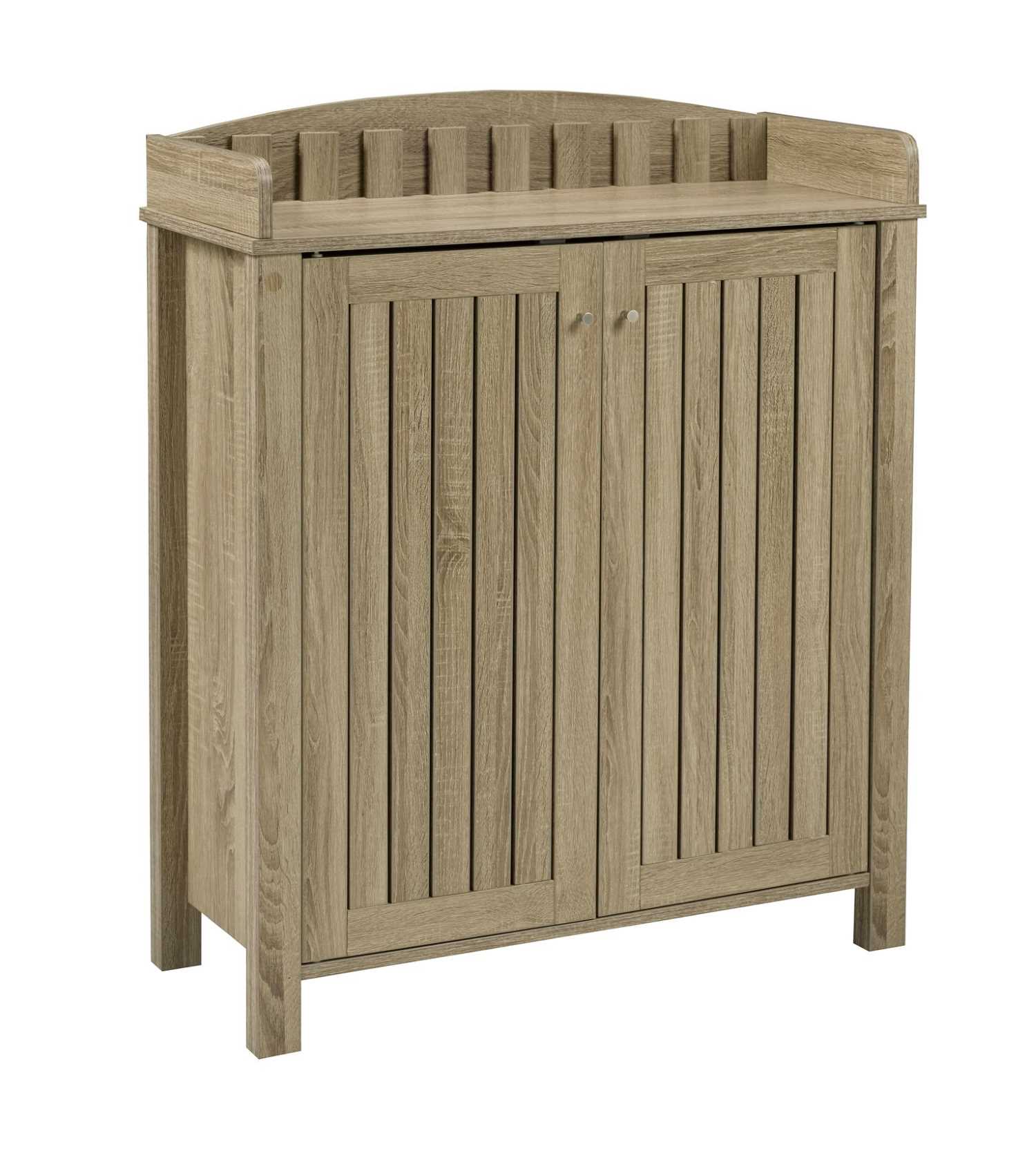 Dark Taupe Shoe Cabinet - 151154 DT