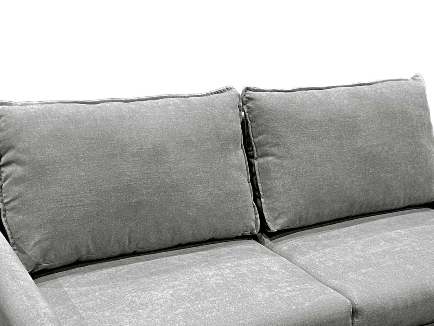 Dark Grey Fabric 3 Seater Sofa 70993