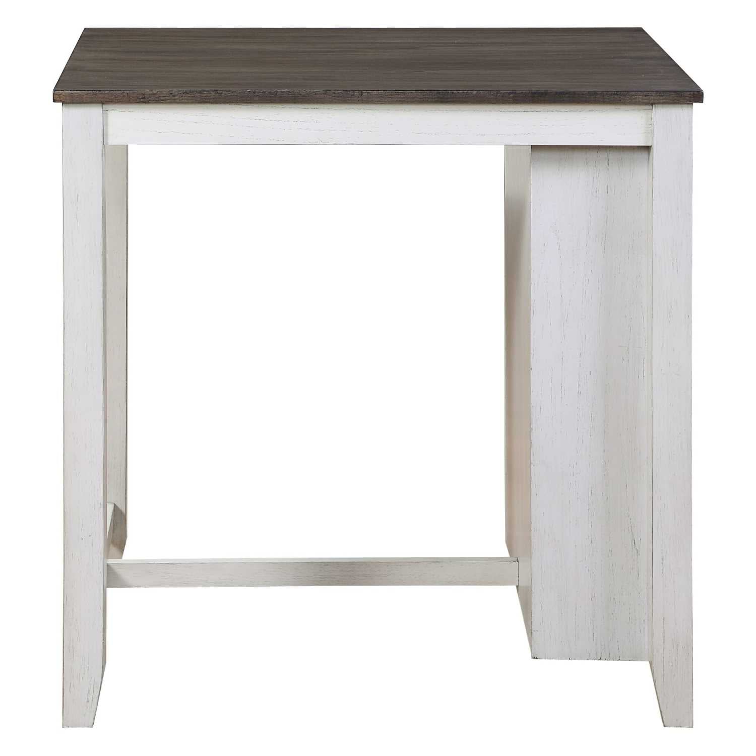 Daye Gray and White Counter Height 3 PC Set with USB - 5773