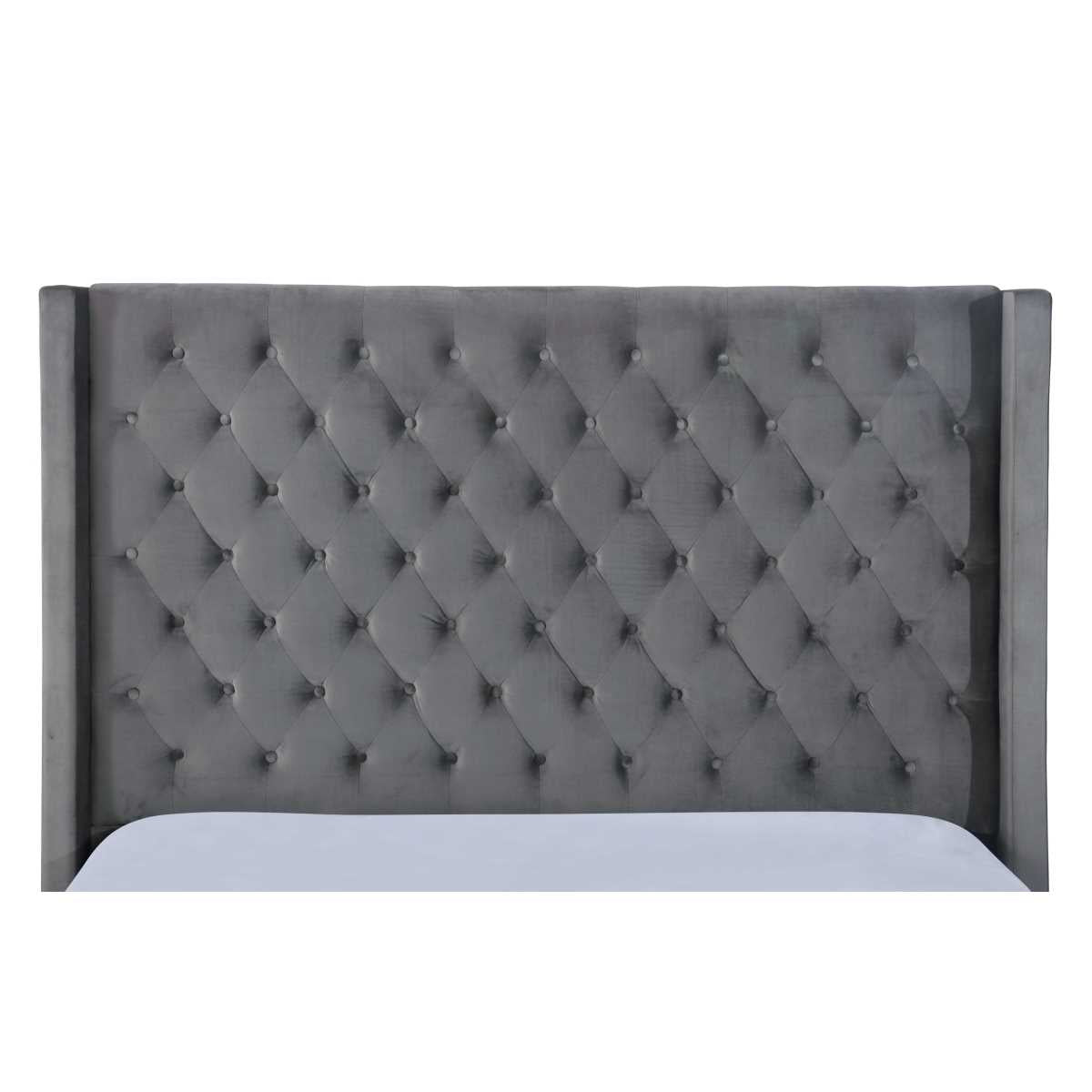 Deirdre Platform Bed Grey 1992