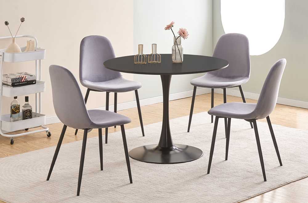 Dining Collection Black/Grey T3810/ T215