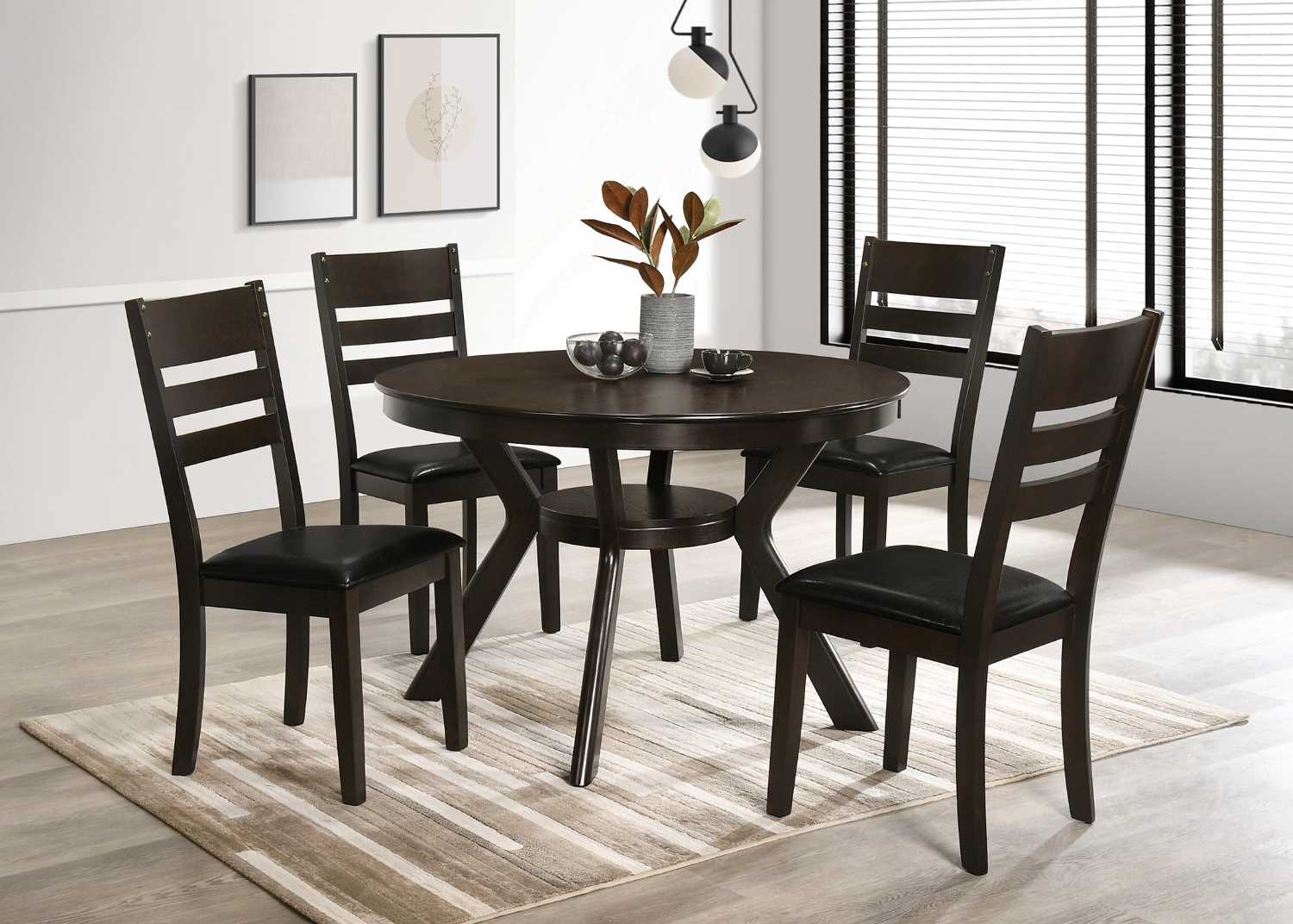 Dining Collection Espresso T-1085 / C-1091