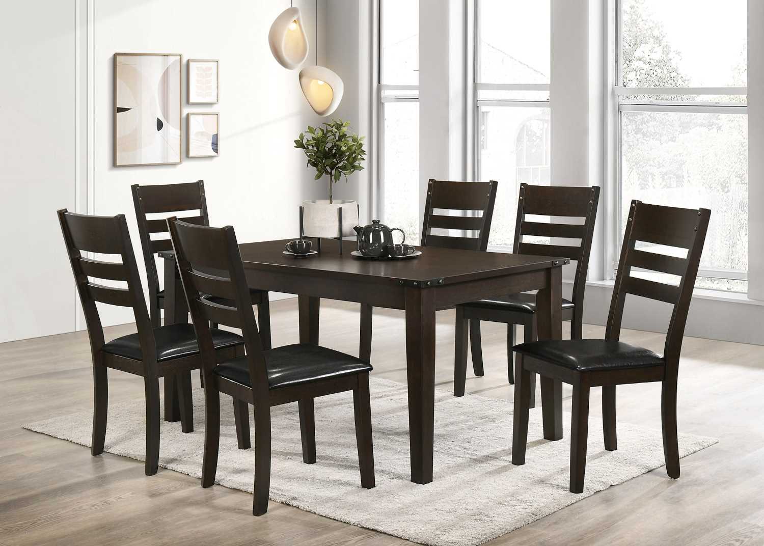 Dining Collection Espresso T-1090 / C-1091