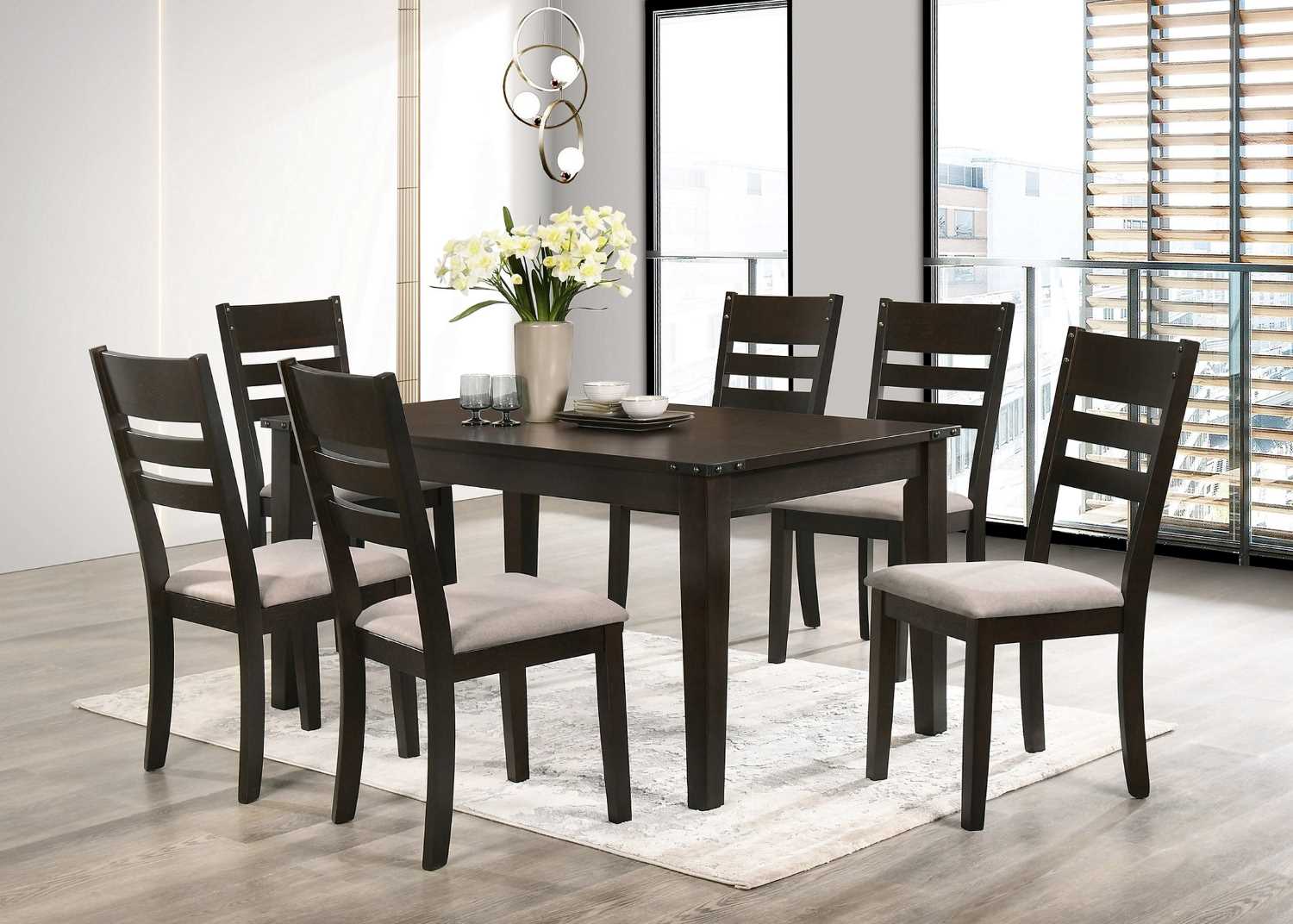 Dining Collection Espresso T-1090 / C-1092