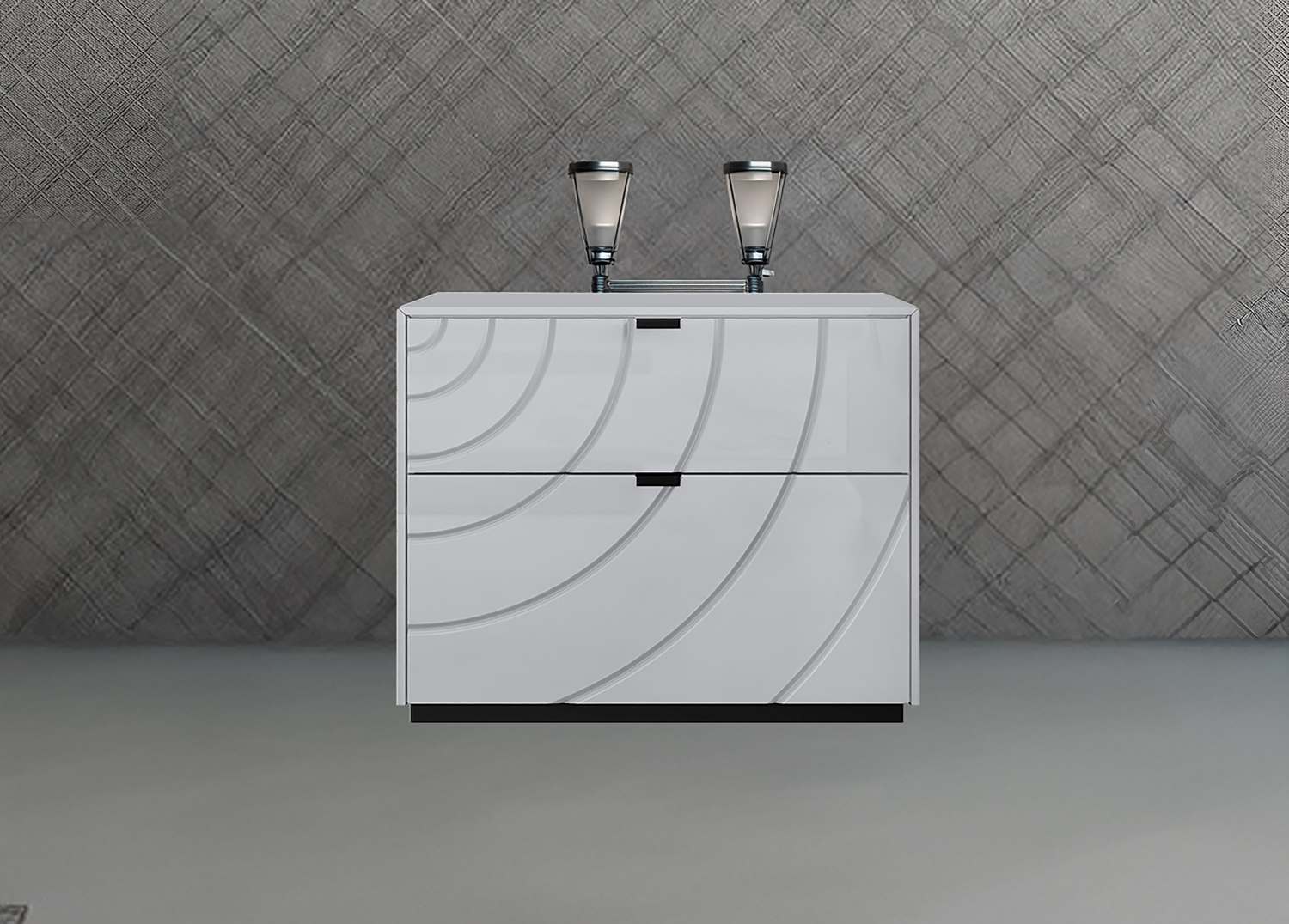 Disco Hydraulic Lift-up Storage Bedroom Set with PU Headboard 1961