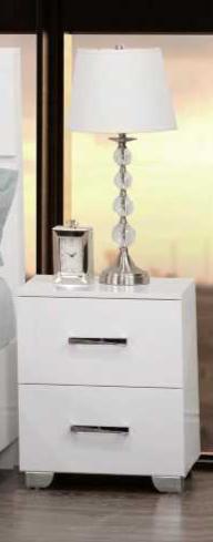 Element Canadian Made Italian Style Lacquer Night Stand