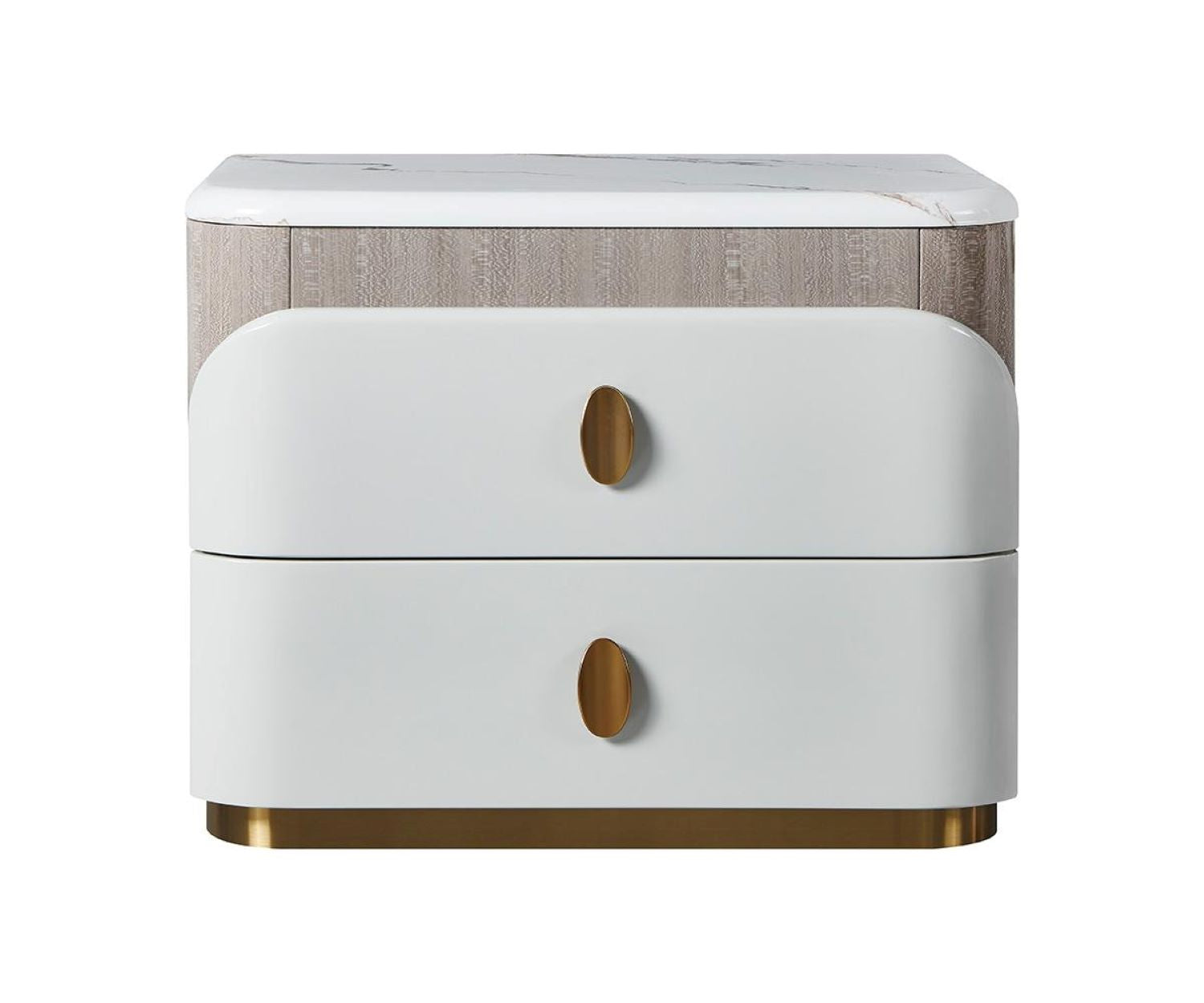 Elvira Lacquer Bedroom Set With LED Headboard 5058