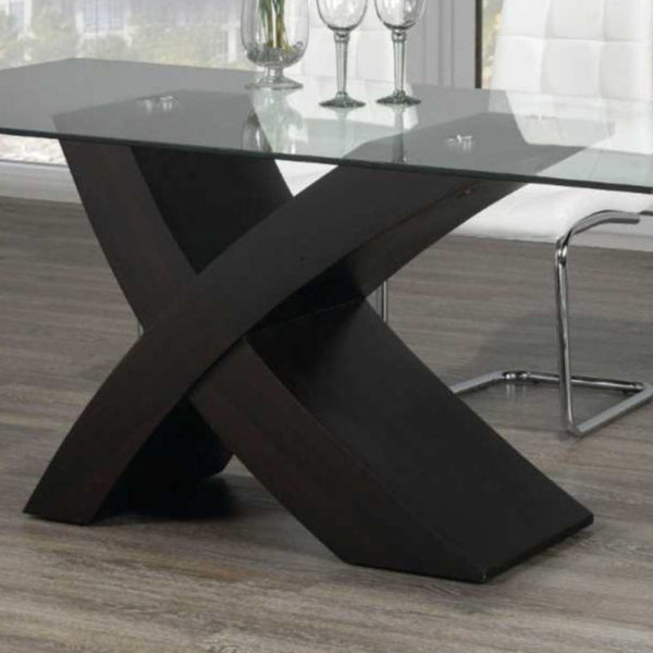 【あーき】X-base Smoked Glass Table あーき】X-base Smoked Glass Table あーき】X-base Smoked Glass