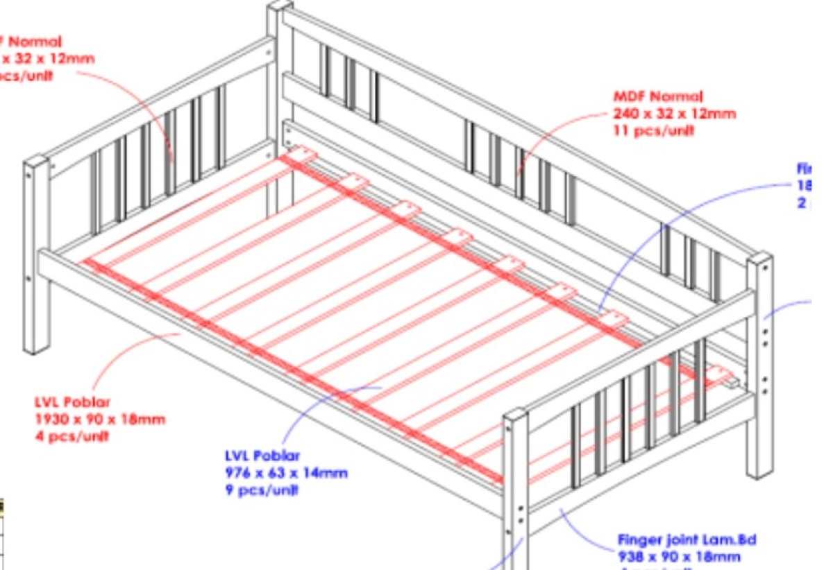 Wooden Twin Daybed Espresso 7911