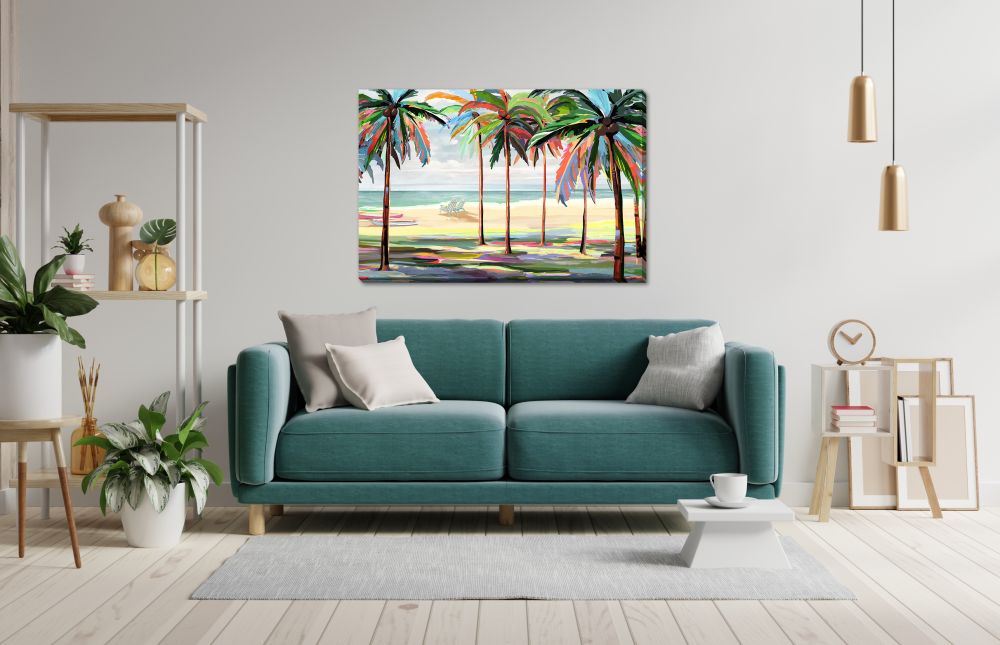 Tropical Escape Canvas Art 31" x 47"