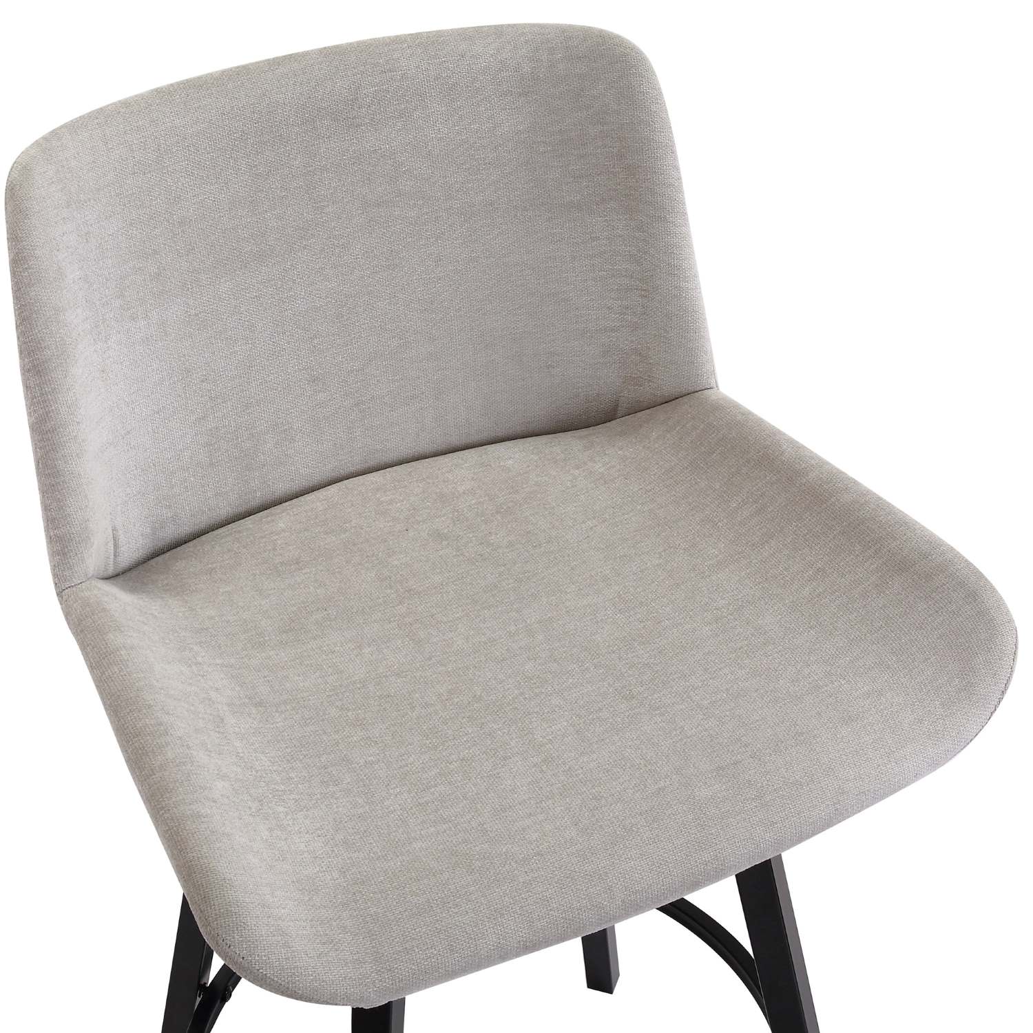 Fern 26" Grey Swivel Counter Stool Set of 2  203-666GY
