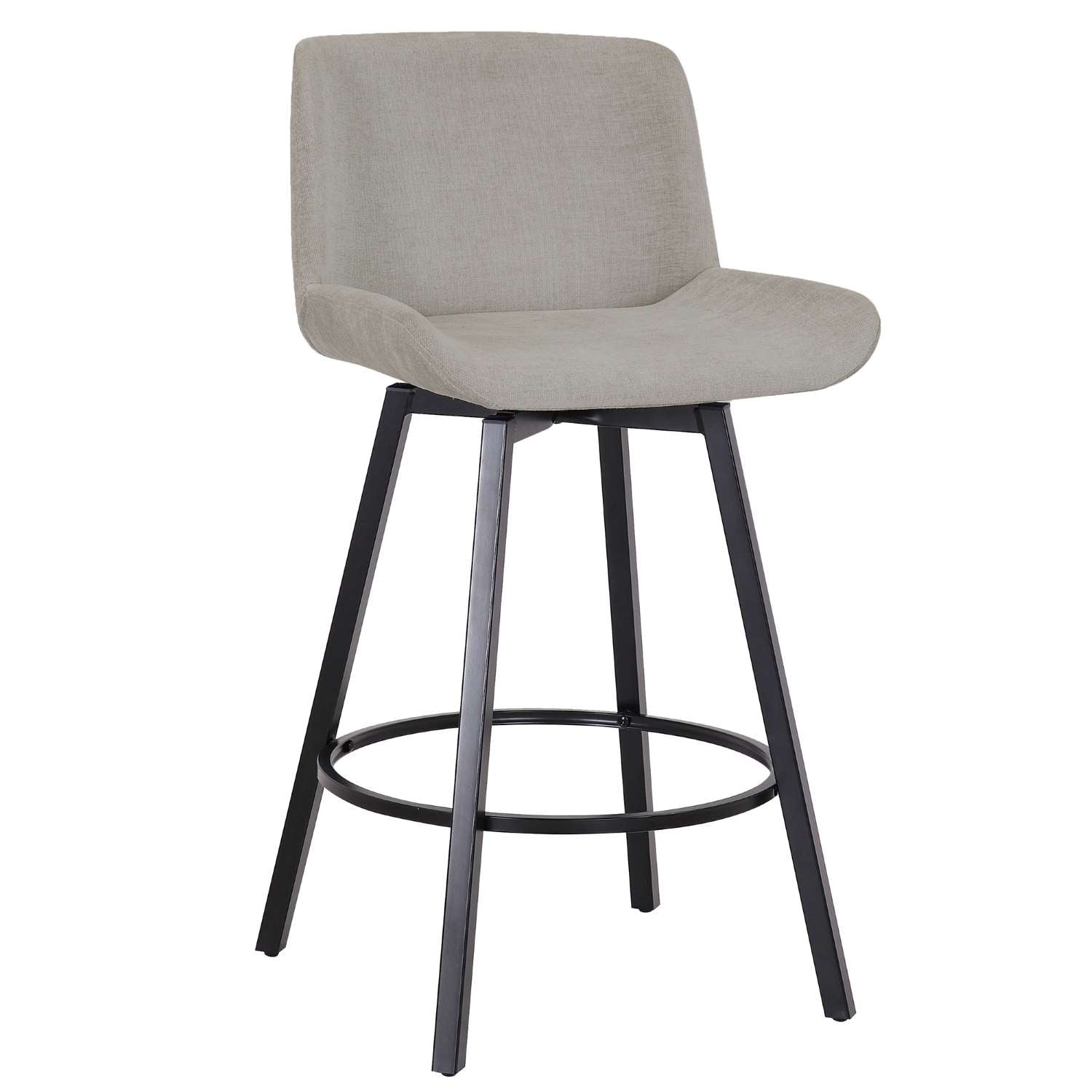 Fern 26" Grey Swivel Counter Stool Set of 2  203-666GY