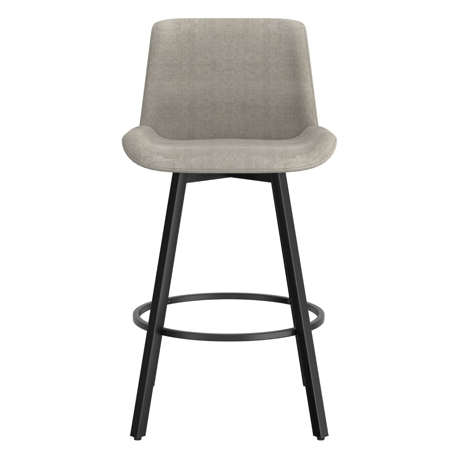Fern 26" Grey Swivel Counter Stool Set of 2  203-666GY