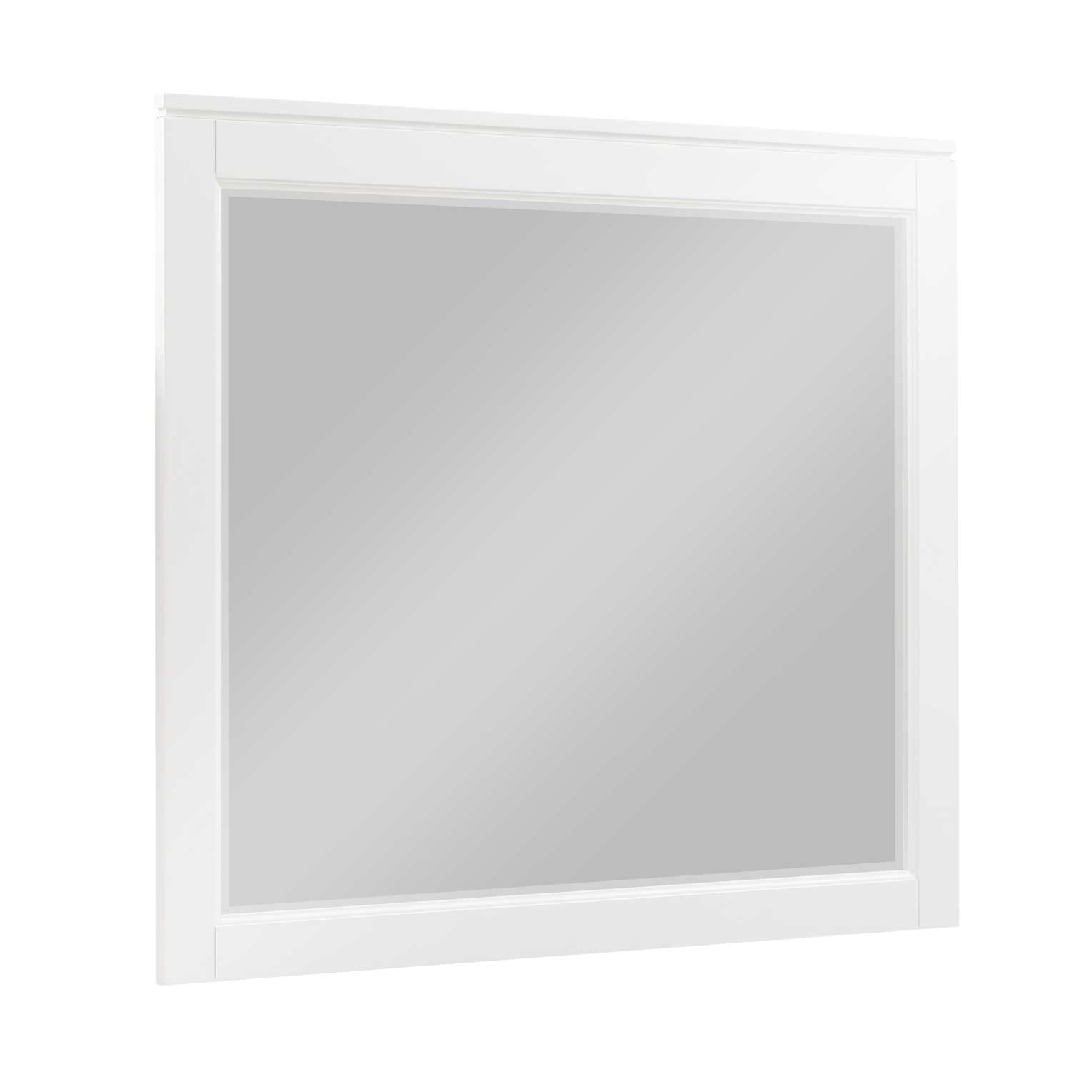 Garretson Wooden Dresser & Mirror White 1450