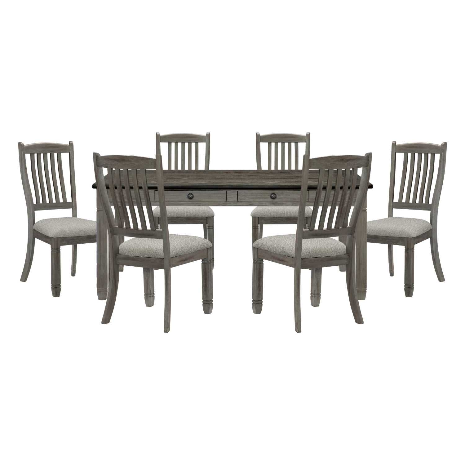 Granby Grey Wooden Dining Set 5627GY-72