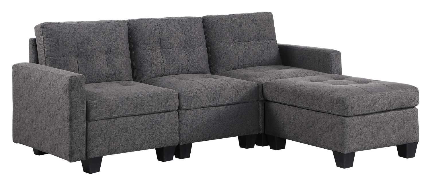 Grey Sectional Sofa 2003-3