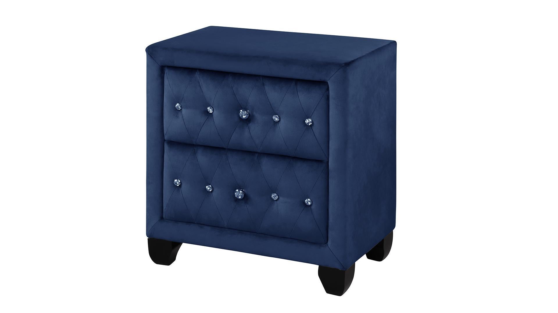 Sophia Navy Blue Bedroom collection B1181