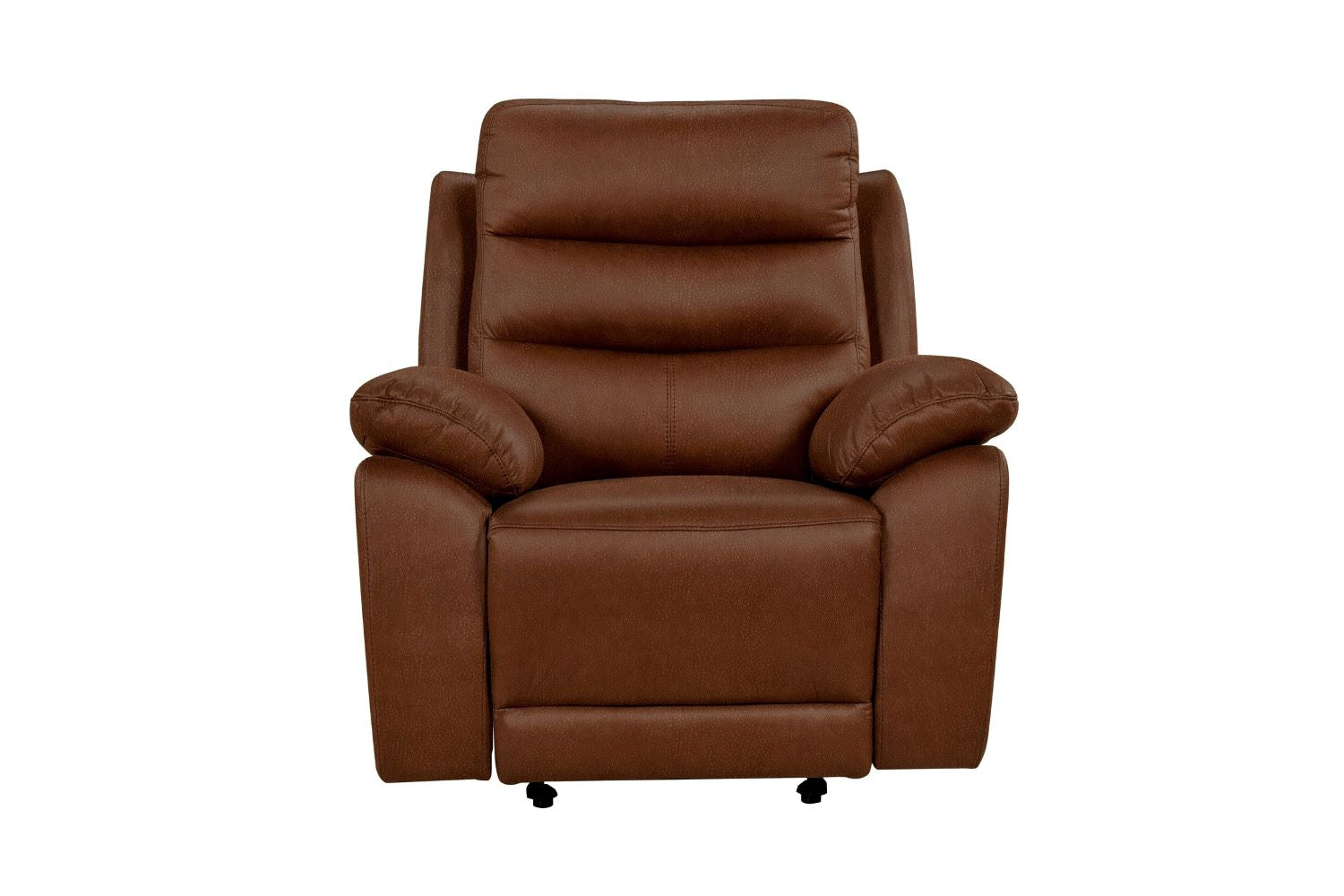 Hammond Brown Soft Polished Microfiber Fabric Power Recliner Set 99090