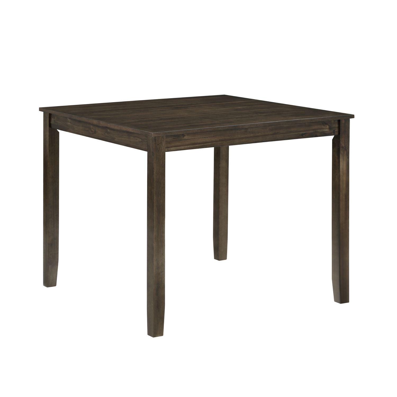 Hazel Wooden 5pc Dining Set Charcoal Brown Finish 5838