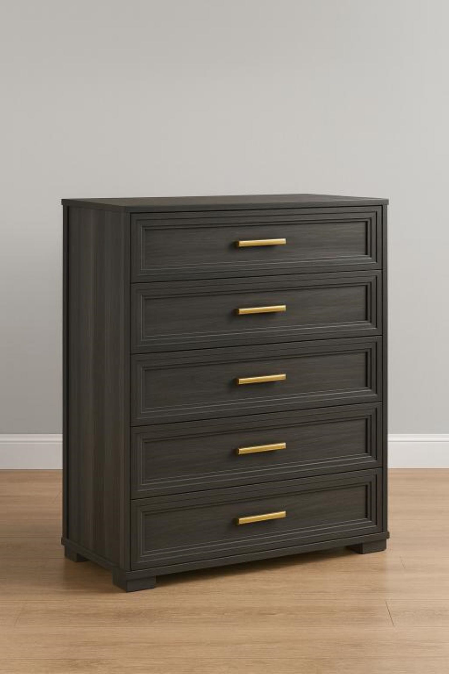 Highland Grey Hydraulic Lift Wooden 6pc Bedroom Set 2041