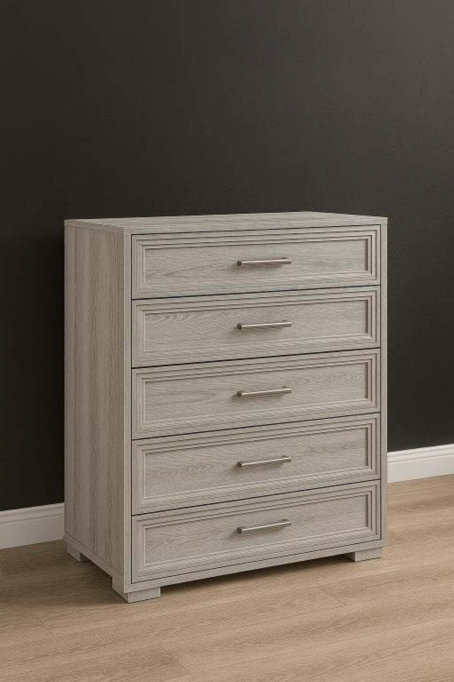 Highland White Hydraulic Lift Wooden 6pc Bedroom Set 2041