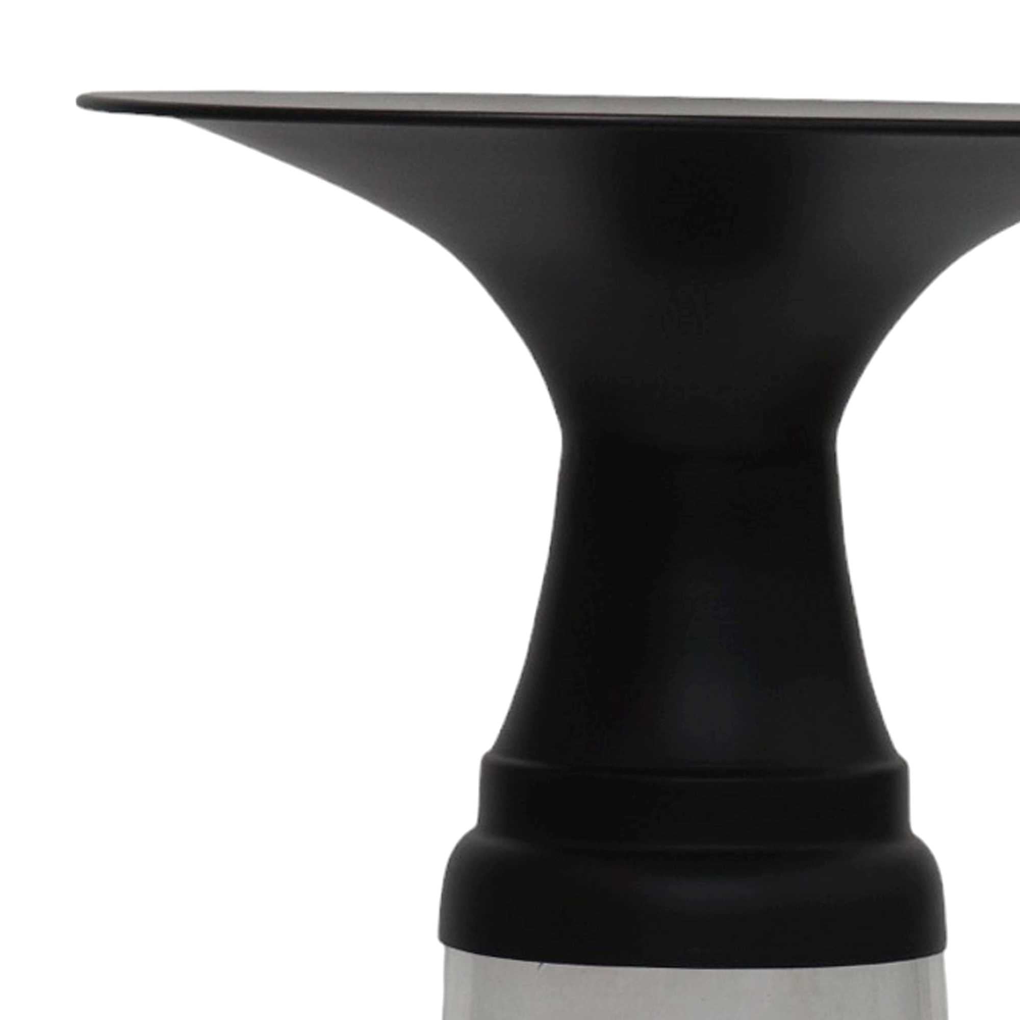 Indigo Accent Table In Clear & Black 501-308CL