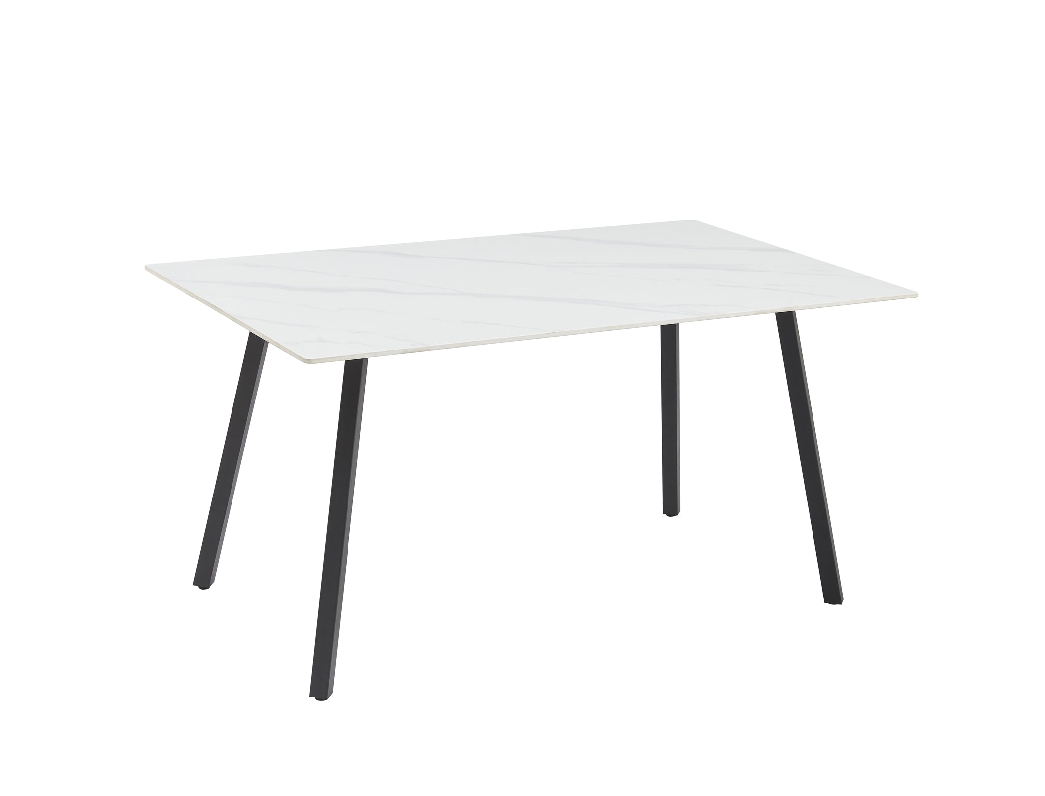 Jolie 7 PC Sintered Stone Top Dining Set 6886