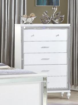 Sterling 5 Drawer Chest White 1814