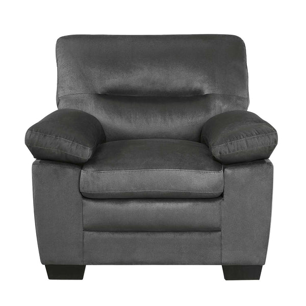 Keighly Fabric Chair Grey 9328