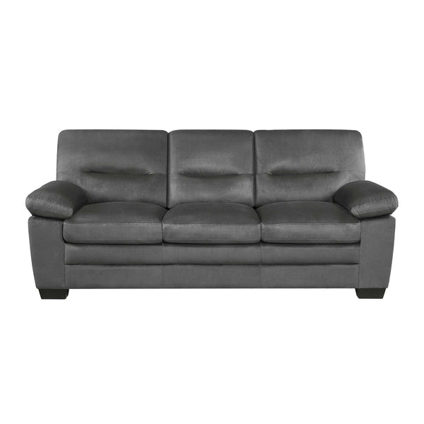 Keighly Fabric Sofa Dark Grey 9328