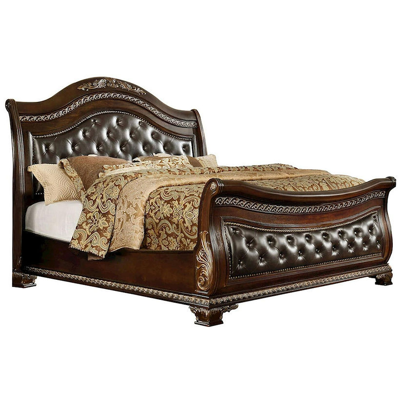 King Arthur Solid Wood 8 PC Bedroom Set