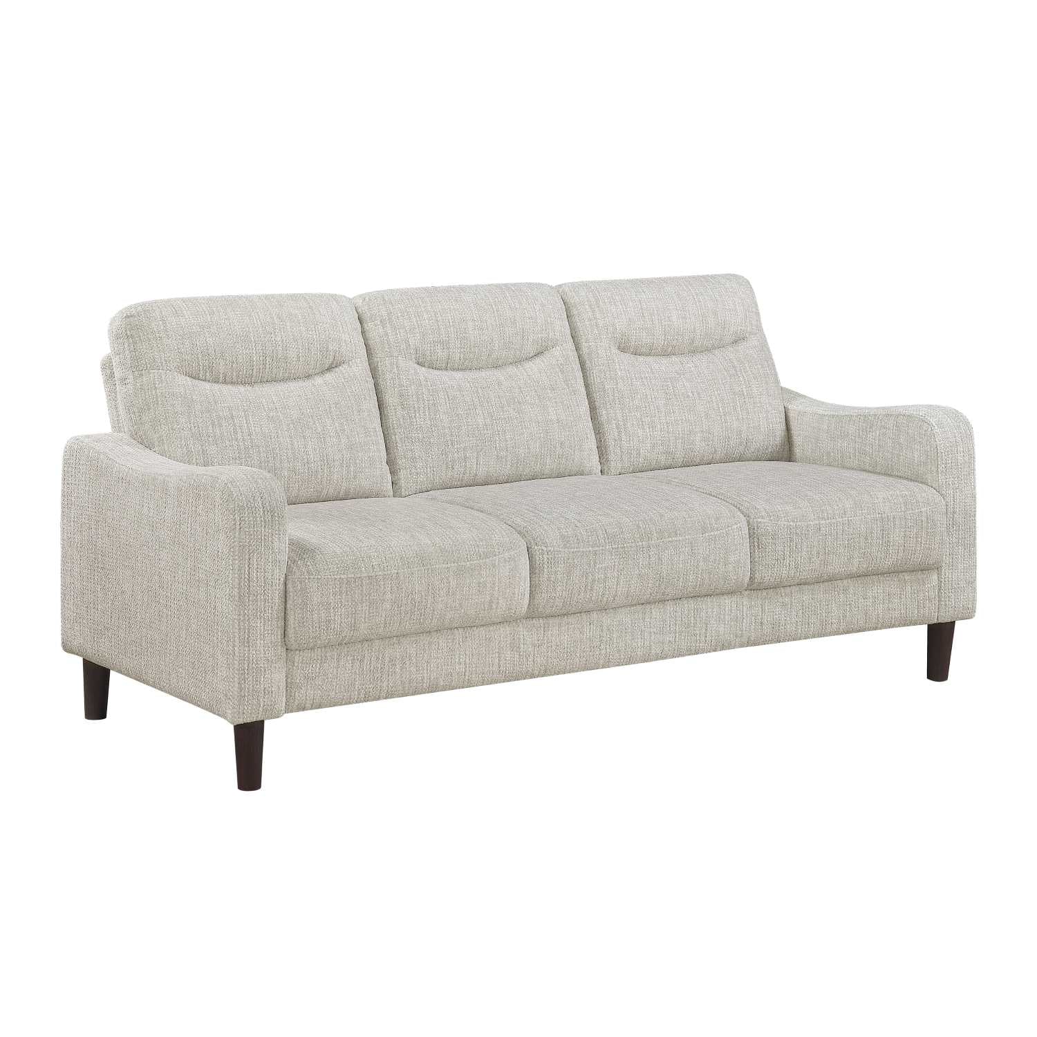 Linden Chenille Fabric Taupe Sofa 9180TPE