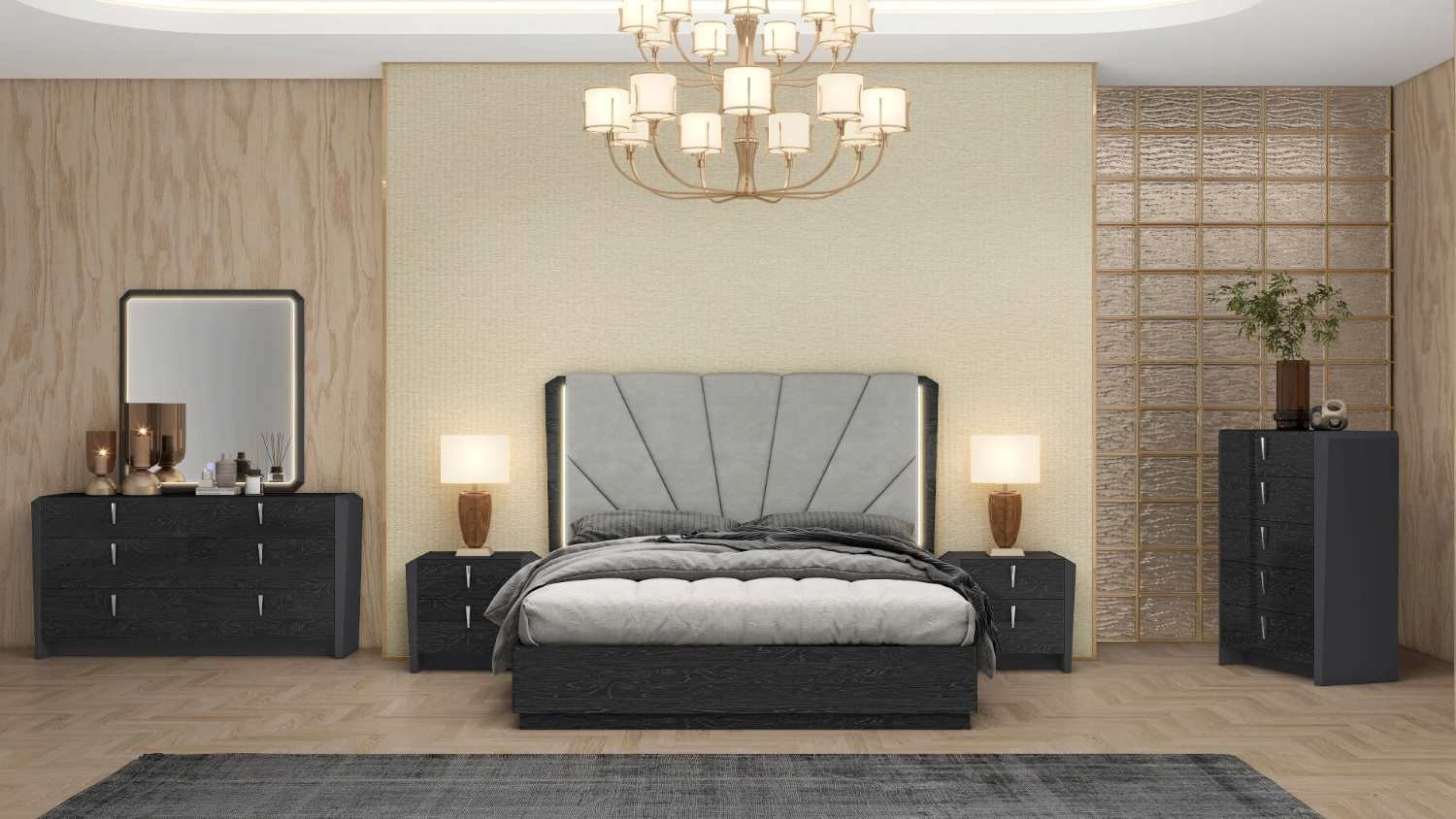 Grey Bedroom set