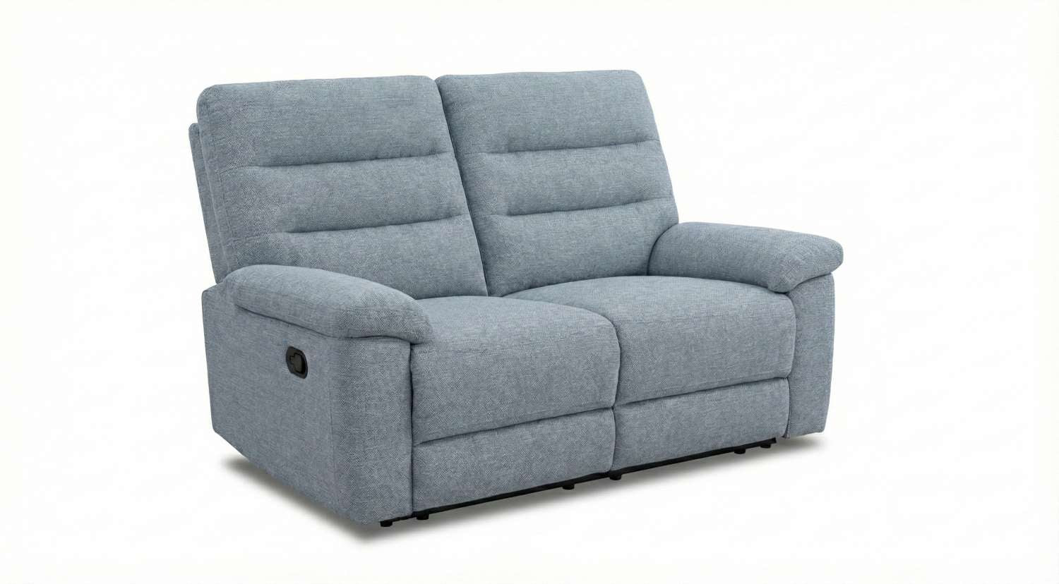 Marco Grey Fabric Manual Recliner Sofa Set 51358