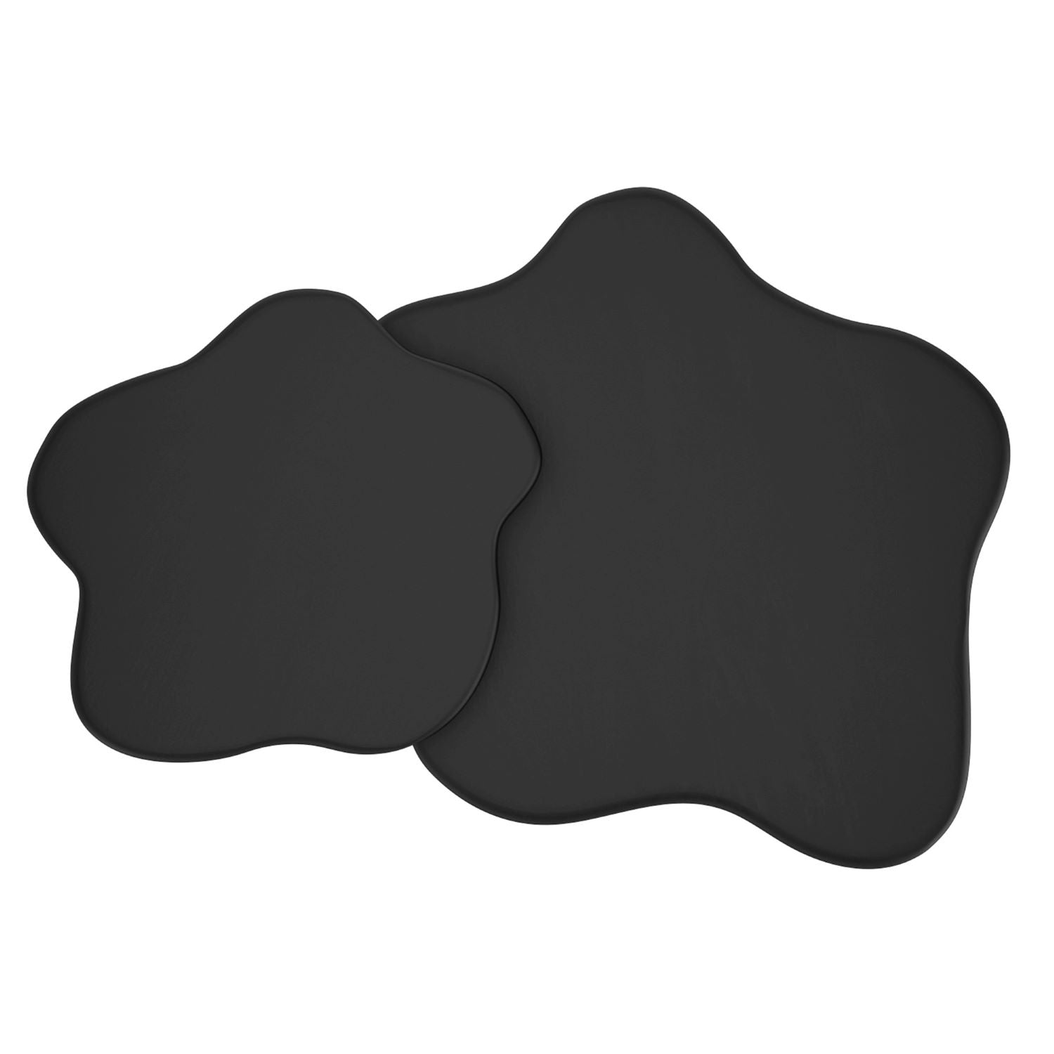 Mayal Wooden 2pc Coffee Table Set Black 303-149BLK