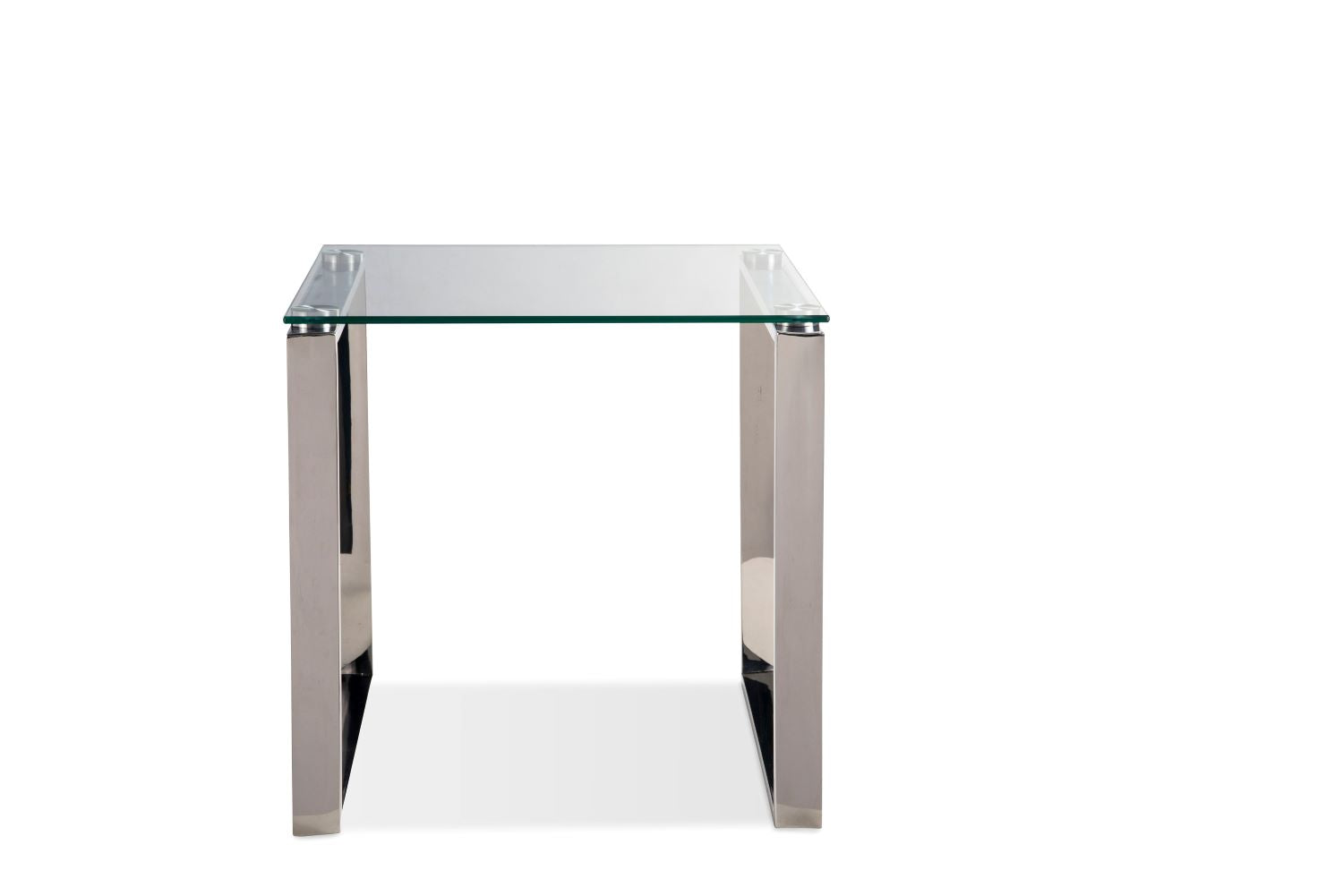 Metro 3pc Glass Coffee Table Set with Chrome Finish 3646