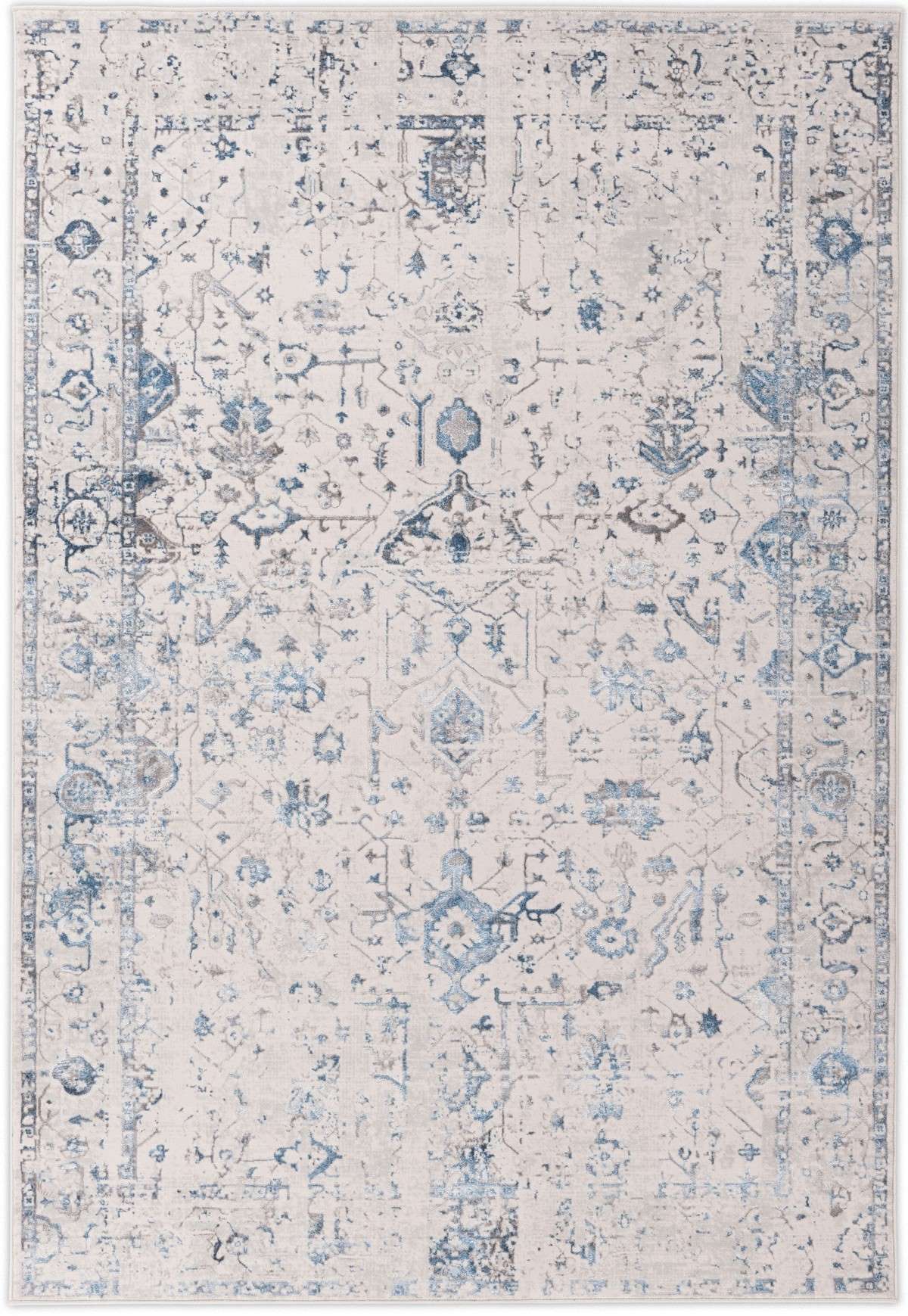 Montana Rugs Collection GREY HB-L.BLUE C429A