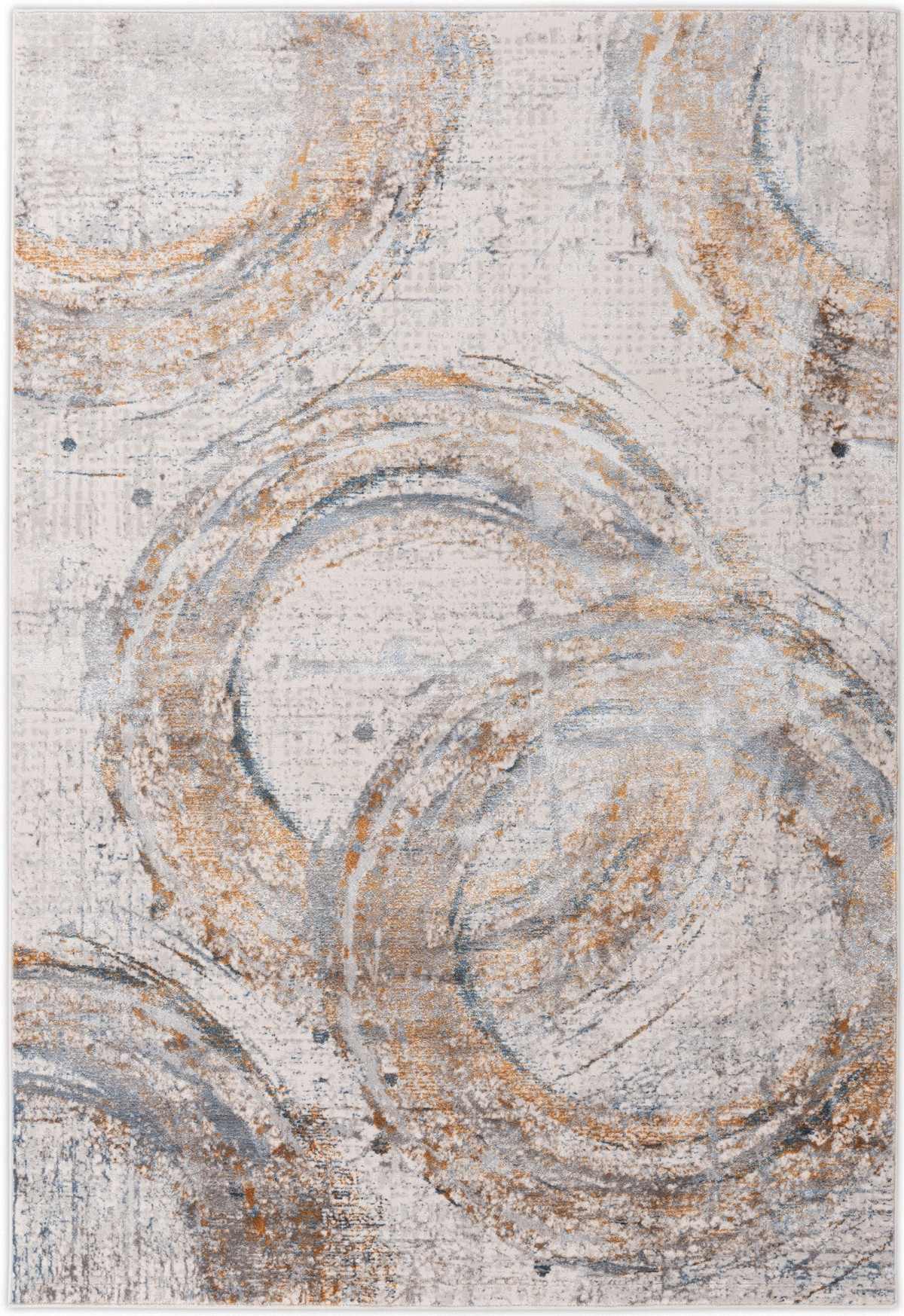 Montana Rugs Collection L.GREY-YELLOW HB C427A