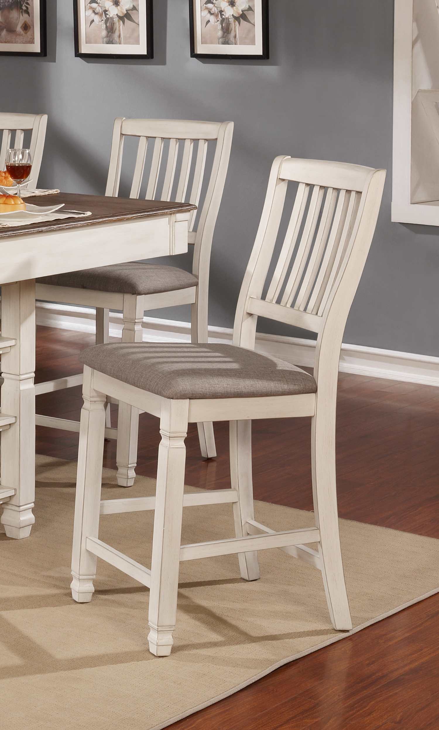 Nesbitt Counter Height Chairs Set Of 2 7412W-24